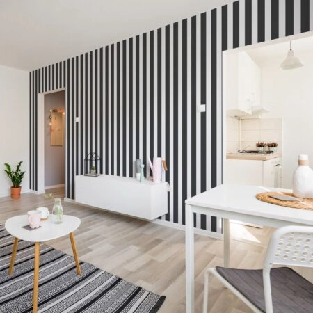 Αυτοκόλλητη Ταπετσαρία τοίχου STRIPES SMALL - Μοτίβα