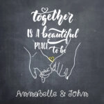 Τετράγωνος Πίνακας TOGETHER A PLACE TO BE B