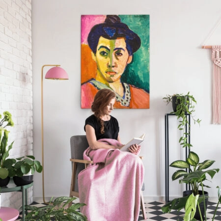 Πινακας σε καμβά MATISSE - GREEN LINE - Henri Matisse