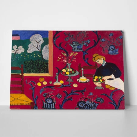 Πινακας σε καμβά MATISSE - RED ROOM - Henri Matisse Sticky 1