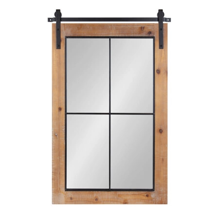 Καθρέπτης Τοίχου Φυσικό MDF 56x93x3cm - Καθρέπτες