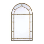 Καθρέπτης Τοίχου Χρυσό Μέταλλο 50x86x1.5cm