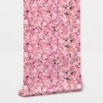 Αυτοκόλλητη Ταπετσαρία τοίχου BEAUTIFUL PINK FLOWERS