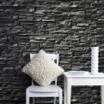 Αυτοκόλλητη Ταπετσαρία τοίχου BLACK BRICKS