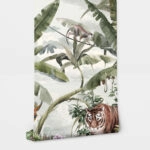 Αυτοκόλλητη Ταπετσαρία τοίχου BOHO JUNGLE PAINTING
