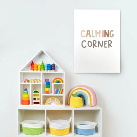 Πινακας σε καμβά CALMING CORNER - Παιδικοι και set