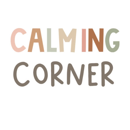 Πινακας σε καμβά CALMING CORNER - Παιδικοι και set Sticky 5
