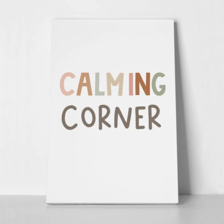 Πινακας σε καμβά CALMING CORNER - Παιδικοι και set Sticky 1