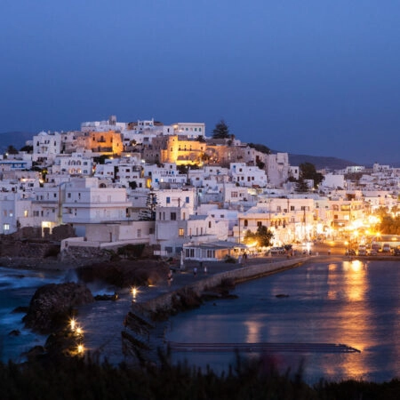Πινακας σε καμβά CHORA NAXOS - Νησια Sticky 4