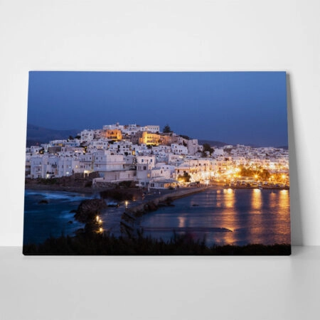 Πινακας σε καμβά CHORA NAXOS - Νησια
