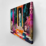 Πινακας σε καμβά COLLAGE WITH ANTIQUE FEMALE SCULPTURE
