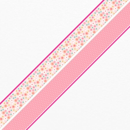 Μπορντούρα τοίχου CUTE BORDER - Floral Μπορντουρες Sticky 1