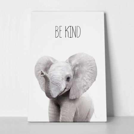 Πινακας σε καμβά CUTE ELEPHANT - Παιδικοι και set Sticky 1