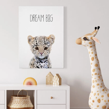Πινακας σε καμβά CUTE LEOPARD - Παιδικοι και set