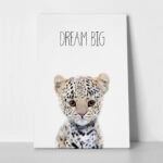 Πινακας σε καμβά CUTE LEOPARD
