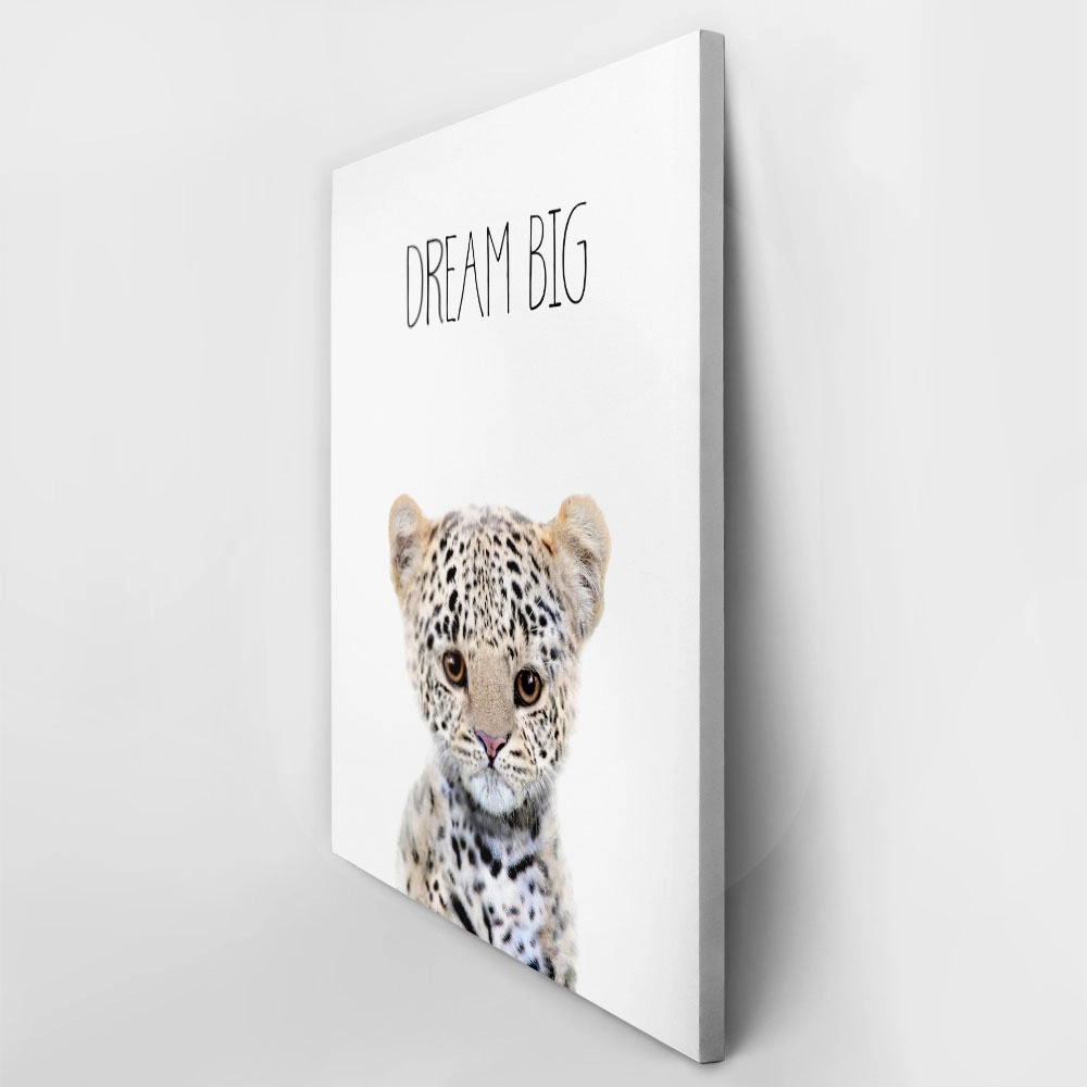 Πινακας σε καμβά CUTE LEOPARD