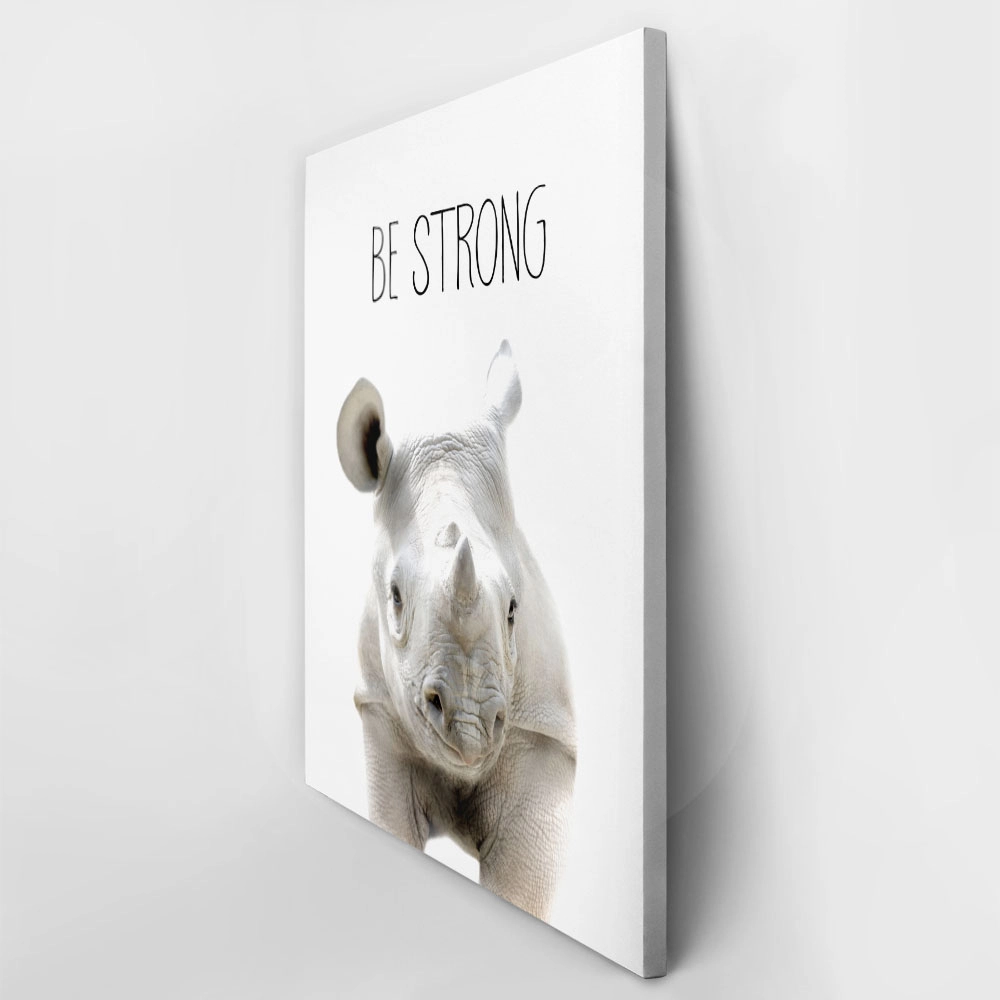 Πινακας σε καμβά CUTE RHINO