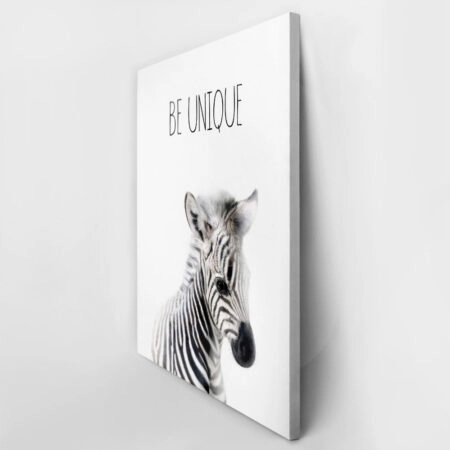 Πινακας σε καμβά CUTE ZEBRA - Παιδικοι και set Sticky 3