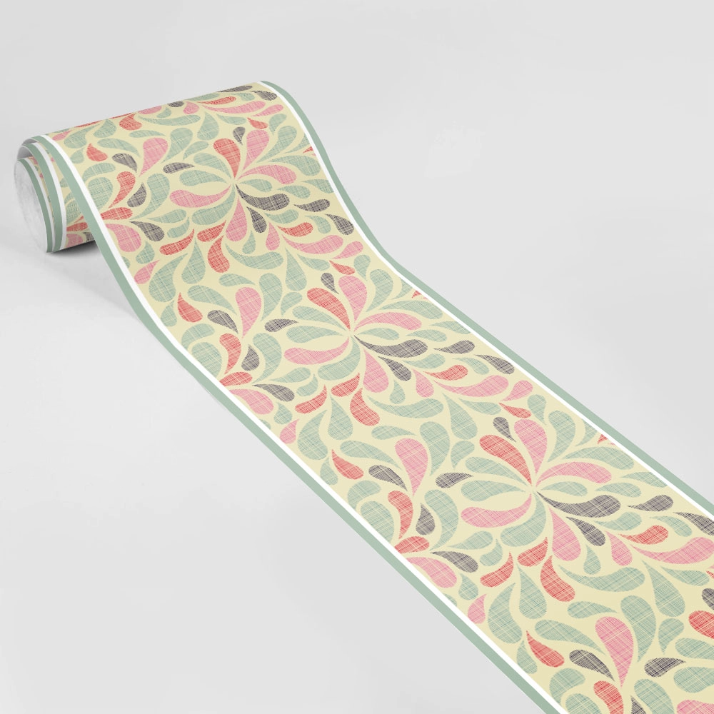 Μπορντούρα τοίχου FLORAL 1