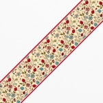 Μπορντούρα τοίχου FLORAL 4