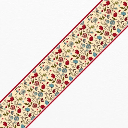 Μπορντούρα τοίχου FLORAL 4 - Μπορντουρες τοιχου Sticky 1