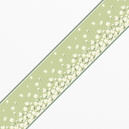 Μπορντούρα τοίχου HAND DRAWN CHAMOMILE 2 - Floral Μπορντουρες Sticky 1