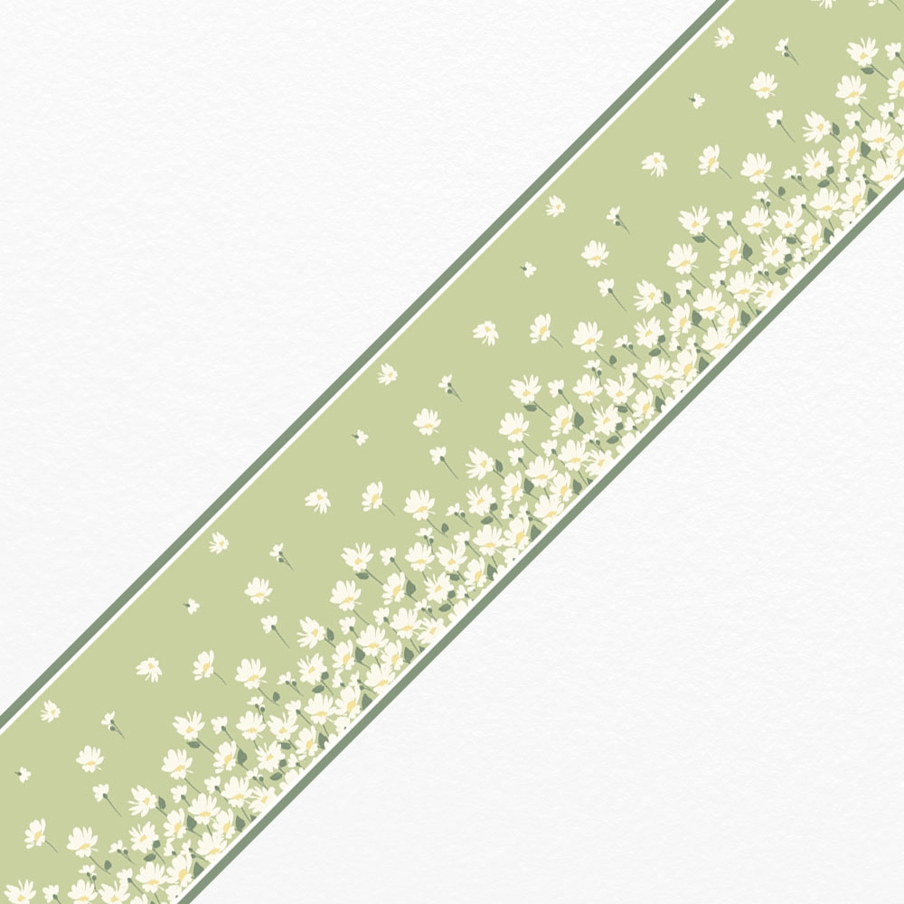 Μπορντούρα τοίχου HAND DRAWN CHAMOMILE 2