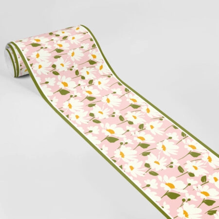 Μπορντούρα τοίχου HAND DRAWN CHAMOMILE - Floral Μπορντουρες