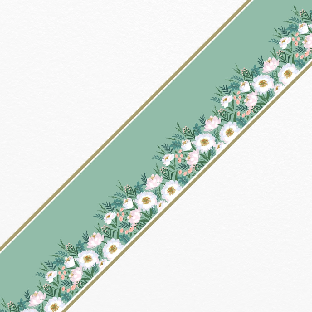 Μπορντούρα τοίχου HAND DRAWN FLORAL