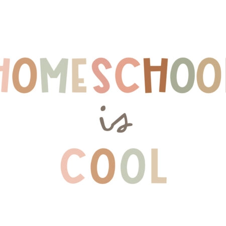 Πινακας σε καμβά HOME SCHOOL - Παιδικοι και set Sticky 5