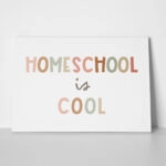 Πινακας σε καμβά HOME SCHOOL