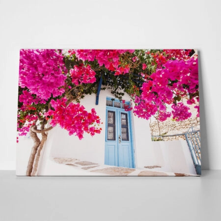 Πινακας σε καμβά HOUSE IN PAROS 2 - Νησια