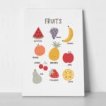 Πινακας σε καμβά KID FRUITS