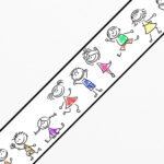 Μπορντούρα τοίχου KIDS DRAWING