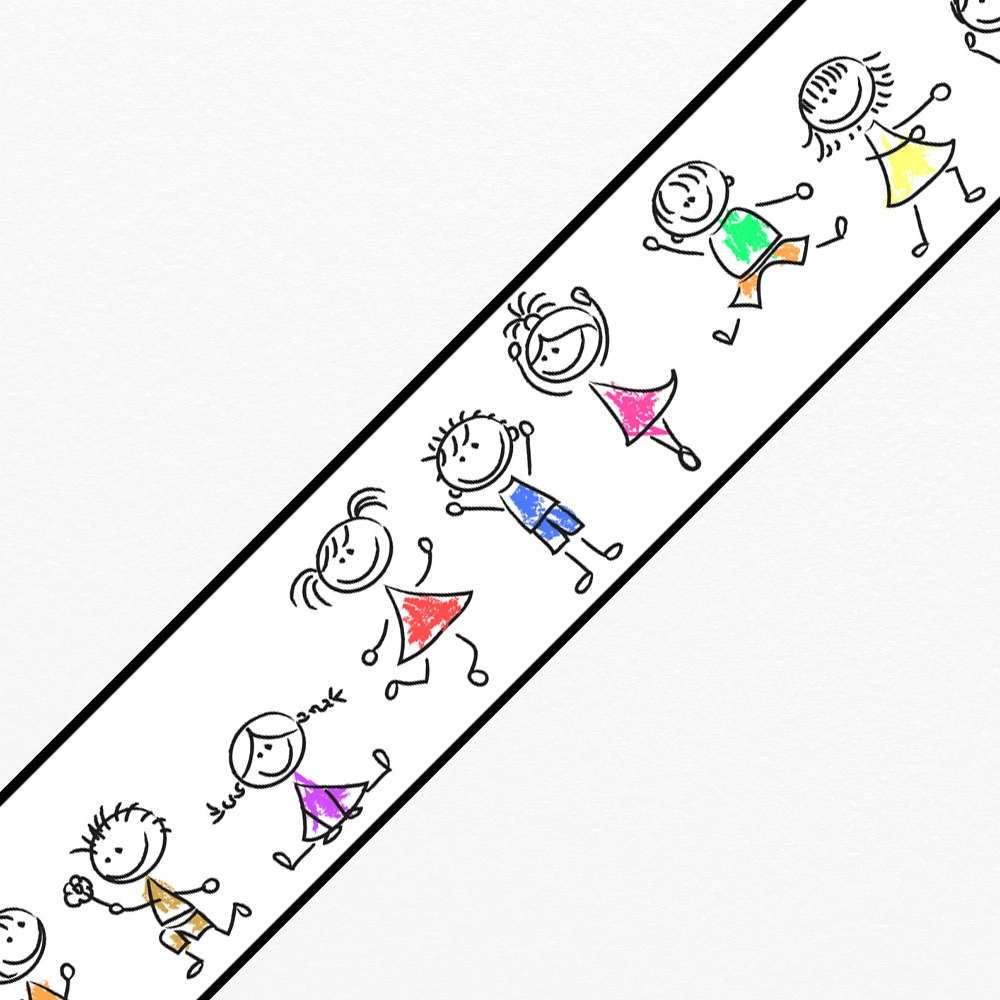 Μπορντούρα τοίχου KIDS DRAWING