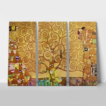 Τρίπτυχος Πινακας KLIMT TREE OF LIFE - Gustav Klimt Sticky 1