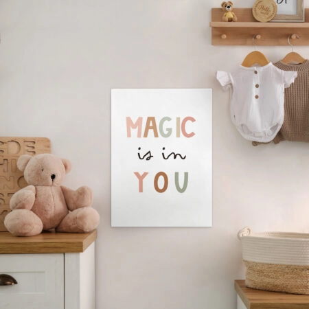 Πινακας σε καμβά MAGIC IS IN YOU - Παιδικοι και set