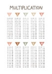 Πινακας σε καμβά MULTIPLICATION