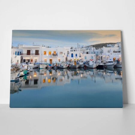 Πινακας σε καμβά NAOUSA PAROS 3 - Νησια