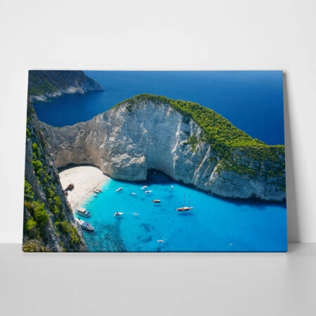 Πινακας σε καμβά NAVAGIO ZAKYNTHOS - Παραλιες
