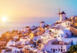Πινακας σε καμβά OIA SANTORINI 3