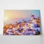 Πινακας σε καμβά OIA SANTORINI 3