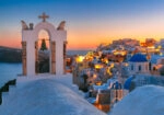 Πινακας σε καμβά OIA SANTORINI 6