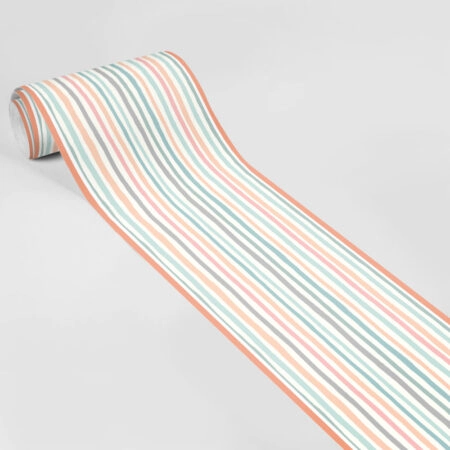 Μπορντούρα τοίχου PASTEL BOHO STRIPES - Γεωμετρικες Μπορντουρες