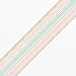 Μπορντούρα τοίχου PASTEL BOHO STRIPES