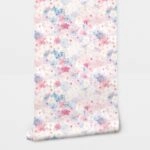 Αυτοκόλλητη Ταπετσαρία τοίχου PASTEL SAKURA FLOWERS