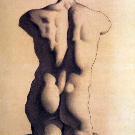 Πινακας σε καμβά PICASSO - PLASTER MALE TORSO - Pablo Picasso Sticky 5
