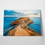 Πινακας σε καμβά PORTO KATSIKI LEFKADA 2