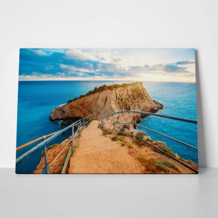 Πινακας σε καμβά PORTO KATSIKI LEFKADA 2 - Νησια