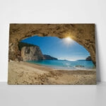 Πινακας σε καμβά PORTO KATSIKI LEFKADA